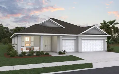 New construction Single-Family house 17236 Valleywood Pkwy, Land O' Lakes, FL 34638 plan Boca - 14913 - image