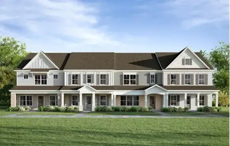 New construction Townhouse house 5418 Sunnybrook Aly, Flowery Branch, GA 30542 - image