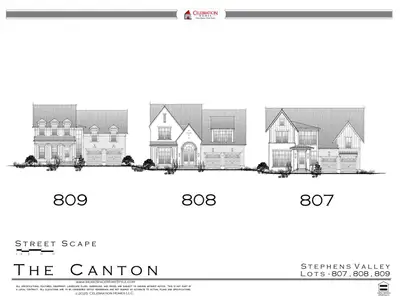 New construction Single-Family house 6073 Pasquo Rd, Nashville, TN 37221 plan 809 CANTON III - image