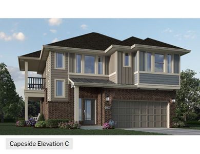 New construction Single-Family house 5227 Palo Verde Dr, Manvel, TX 77578 plan Capeside – Courtyard Collection - image