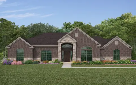 New construction Single-Family house New Waverly, TX 77358 plan Montgomery - image