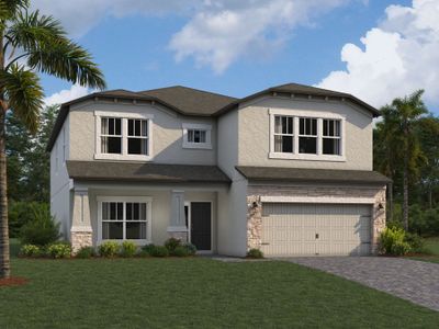 New construction Single-Family house 5950 Newberry Pines Ave, Wesley Chapel, FL 33545 null- photo 2 2