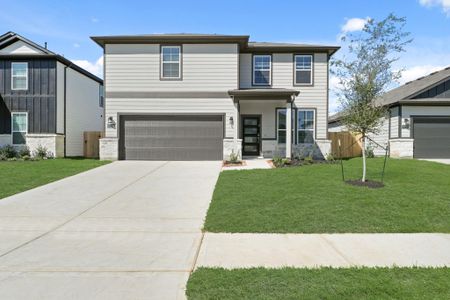 New construction Single-Family house 17231 White Peace Dr, Waller, TX 77484 plan Norman - image