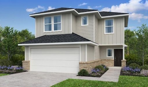 New construction Single-Family house 18042 Lasso Mills Dr, Hockley, TX 77447 plan Juliet - image