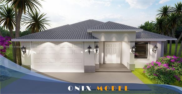 New construction Single-Family house 1923 Sunniland Blvd, Lehigh Acres, FL 33971 - image