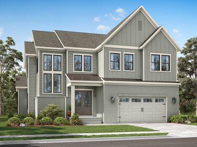 New construction Single-Family house 8633 Castleberry Rd, Apex, NC 27523 plan Blake - image
