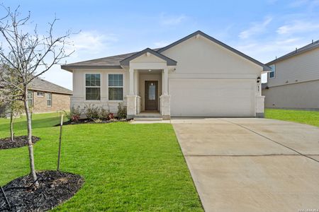 New construction Single-Family house 635 Fluted Shls, Cibolo, TX 78108 plan The Knight - image