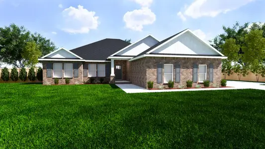 New construction Single-Family house 6635 Prosperity Ln, Milton, FL 32570 plan The Liberty - image