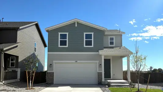 New construction Single-Family house 128 Amy Ave, Fort Lupton, CO 80621 plan The Empress - image