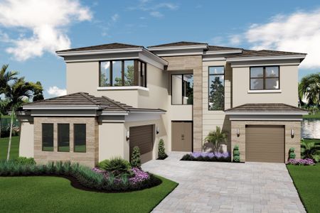 New construction Single-Family house 20393 Grand Cascade Ave, Boca Raton, FL 33434 plan Laguna - image