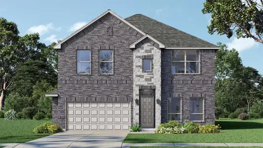 New construction Single-Family house 725 Soaring Hawk Dr, Fort Worth, TX 76008 plan The Willow - image