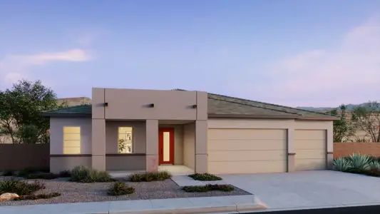 New construction Single-Family house 14860 N Blue Juniper Ln, Marana, AZ 85658 plan Hunter - image