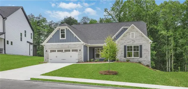 New construction Single-Family house 141 Cedar Crest Ln, Dawsonville, GA 30534 plan Asheboro - image