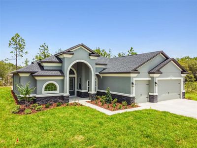 New construction Single-Family house 12487 Hooker Rd, Weeki Wachee, FL 34614 - image