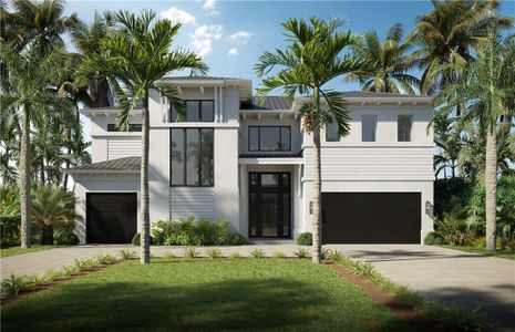 New construction Single-Family house 2420 48th St, Lighthouse Point, FL 33064 - photo 0