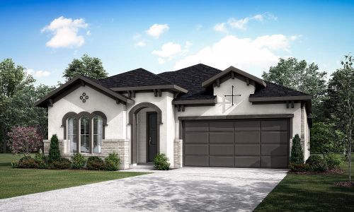 New construction Single-Family house 112 Teakmill Trl, San Marcos, TX 78666 plan Orvieto - image