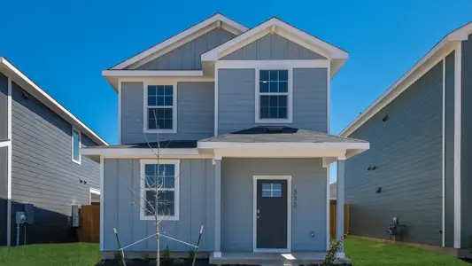 New construction Single-Family house 301 El Seibo Ln, Bastrop, TX 78602 The Emily- photo 0