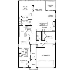 New construction Single-Family house 512 Tilson Rd, Piedmont, SC 29673 plan Gibson - image