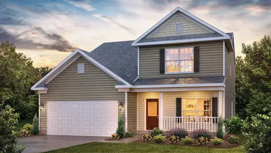 New construction Single-Family house 1020 White Willow Dr, Spartanburg, SC 29303 plan Winston - image