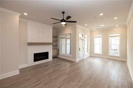 New construction Townhouse house 540 Fisher Dr, Unit 46, Alpharetta, GA 30009 The Chamberlain- photo 22 22