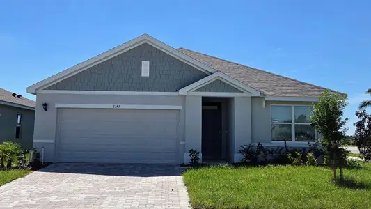 New construction Single-Family house 1743 Garabaldi Cir Se, Palm Bay, FL 32909 plan Aria - image