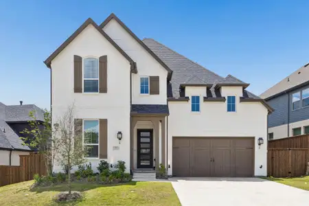 New construction Single-Family house 2172 Sandlin Dr, Aledo, TX 76008 plan Cambridge Plan - image