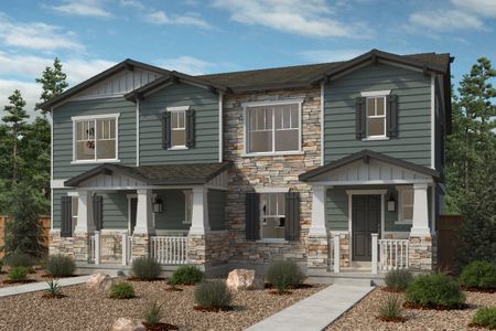 New construction Duplex house 6057 N Liverpool St, Aurora, CO 80019 - image