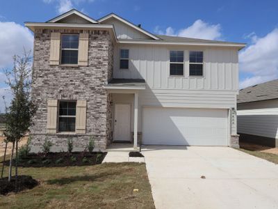 New construction Single-Family house 6235 Persimmon Lk, San Antonio, TX 78252 plan Armstrong - image