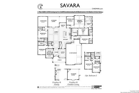 New construction Single-Family house 9329 Steel Spur, Marion, TX 78124 Savara- photo 0