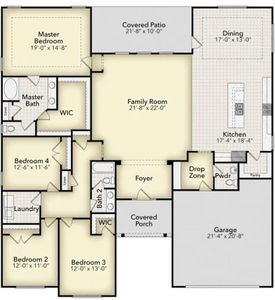 New construction Single-Family house 383 Blackberry Ct, Pendergrass, GA 30567 plan 2700 - image