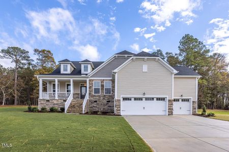 New construction Single-Family house 197 Looping Court, Angier, NC 27501 The Magnolia B- photo 0