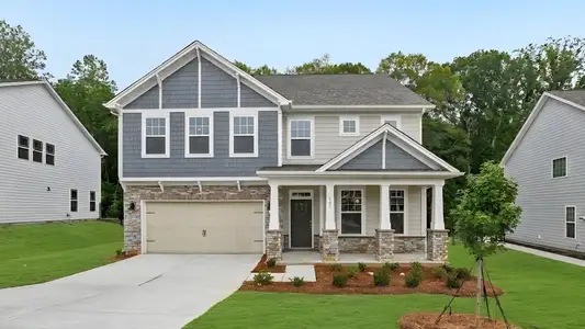 New construction Single-Family house 167 Asmodean Ln, Troutman, NC 28166 plan Summit - image