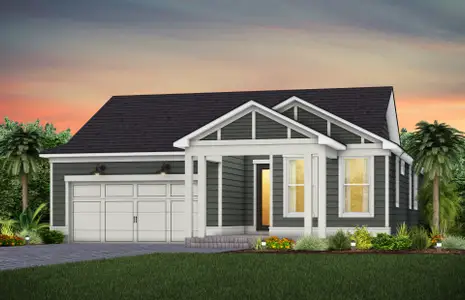 New construction Single-Family house 400 Peppervine Wy, Wildlight, FL 32097 plan Symphony - image