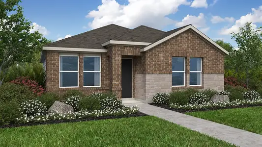 New construction Single-Family house 126 Christy St, Hutto, TX 78634 plan Capercaillie - image