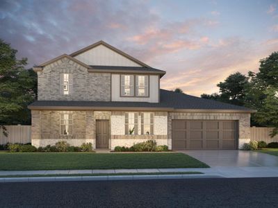 New construction Single-Family house 181 Old Town Rd, Kyle, TX 78640 The Beacon- photo 0