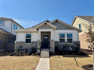 New construction Single-Family house 113 Maple Hedge Rd, Hutto, TX 78634 plan The Clearwater (730) - image