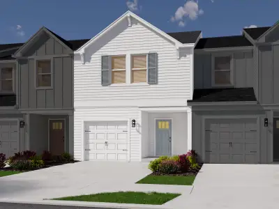 New construction Townhouse house 205 Brook Run Dr, Moncks Corner, SC 29461 plan Anderson - image