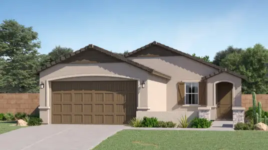 New construction Single-Family house 25447 N 173Rd Ave, Surprise, AZ 85387 plan Jerome I Plan 3563 - image
