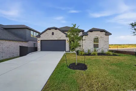 New construction Single-Family house 175 Hazel Wy, Mico, TX 78066 plan Greeley - image