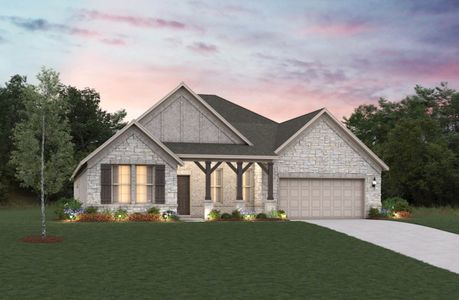 The Villages of Hurricane Creek: Overlook 70' by Beazer Homes in Anna - photo 4 4