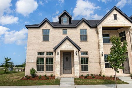 New construction Townhouse house 3629 Geoffrey Trail, Rowlett, TX 75088 - photo 0