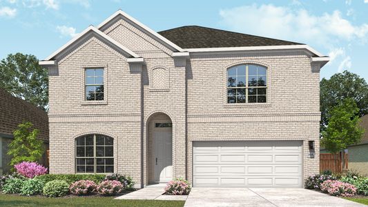 New construction Single-Family house Manor, TX 78653 plan Magnolia - image