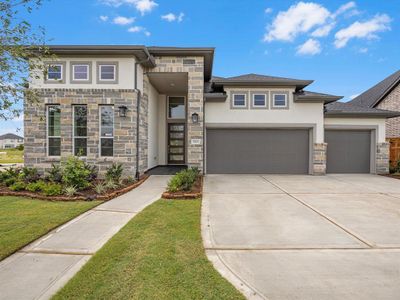 New construction Single-Family house 5726 Logan Ridge, Fulshear, TX 77441 Grandview- photo 0