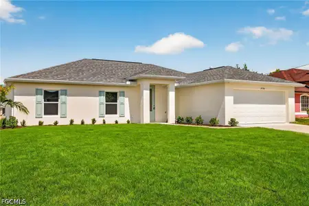 New construction Single-Family house 2520 Nw 20Th Ave, Cape Coral, FL 33993 plan The Sunset Harbor - image