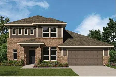 New construction Single-Family house 608 Texas Sage Lp, Buda, TX 78610 plan The Stagecoach - image