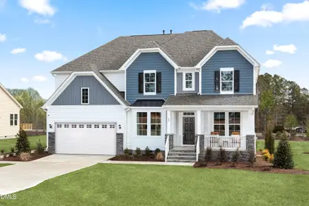 New construction Single-Family house 64 Shelby Meadow Ln, Angier, NC 27501 plan Stonefield - image