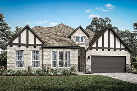 New construction Single-Family house 1010 Butterfly Ln, Justin, TX 76247 plan Westlake II - image