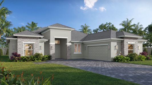 New construction Single-Family house 13928 Sw Belterra Dr, Port St. Lucie, FL 34987 plan Sage Grande - image