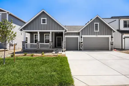 New construction Single-Family house 376 Rustic Barn Ln, Berthoud, CO 80513 plan Summit - image