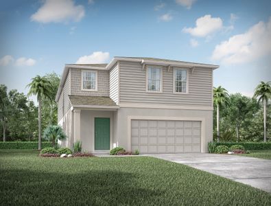 New construction Single-Family house 4245 Sagefield Dr, Saint Cloud, FL 34773 Carrington in Harmony Central- photo 3 3